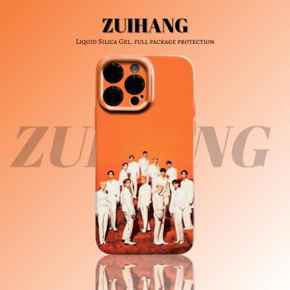 Seventeen高清彩繪全包防摔菲林殼-ZUIHANG SHOP