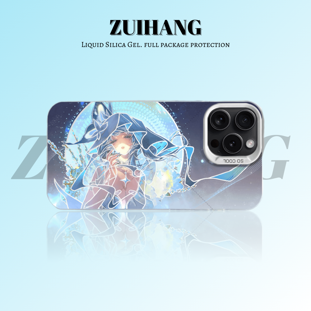 鳴潮彩銀線條漸變防摔手機殼-ZUIHANG SHOP