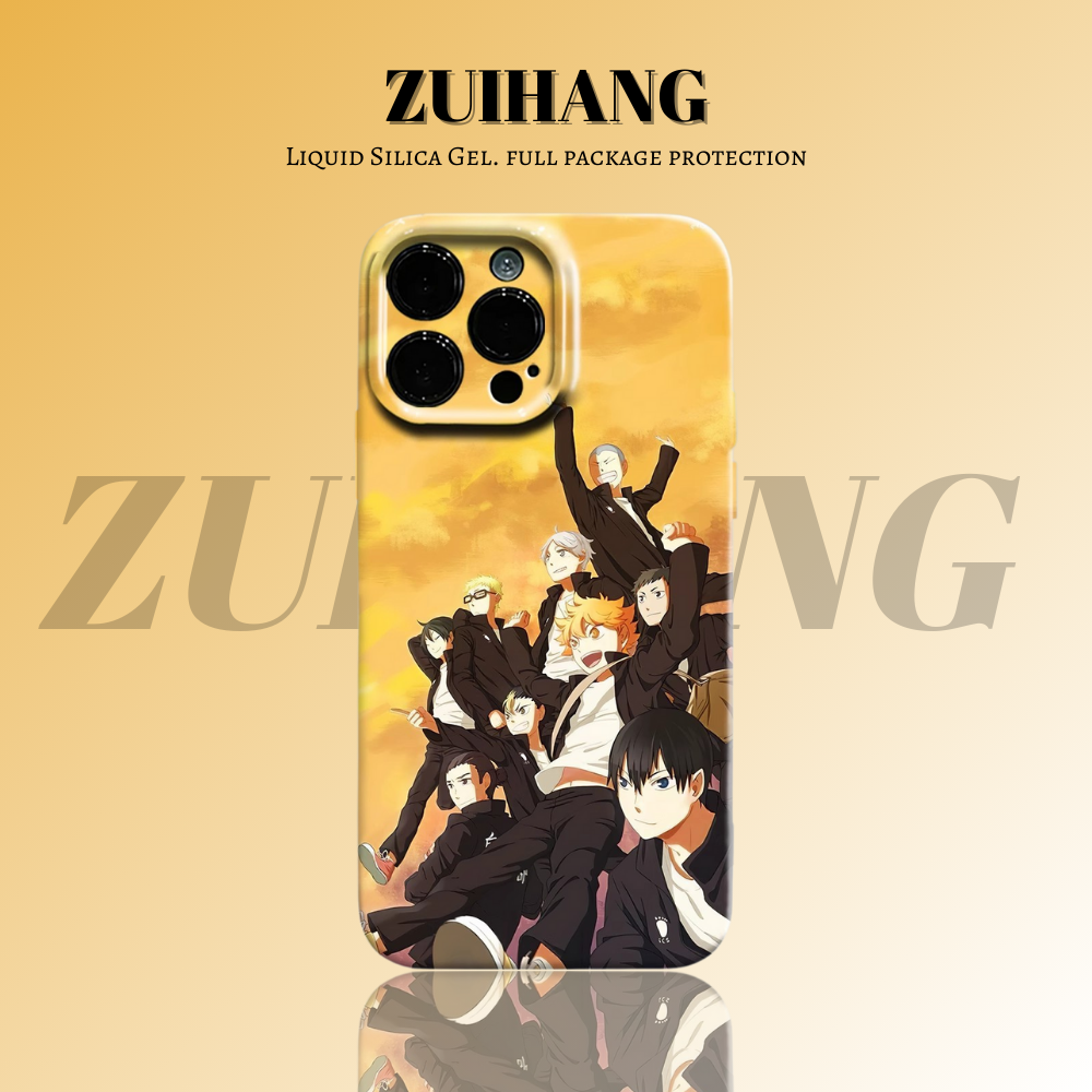排球少年高清彩繪全包防摔菲林殼-ZUIHANG SHOP