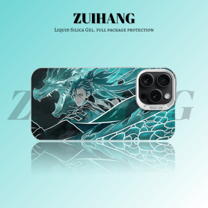 鳴潮彩銀線條漸變防摔手機殼-ZUIHANG SHOP