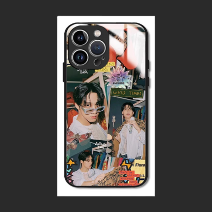 Seventeen新款高清全包防摔玻璃殼