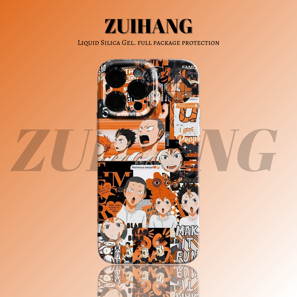 排球少年高清彩繪全包防摔菲林殼-ZUIHANG SHOP