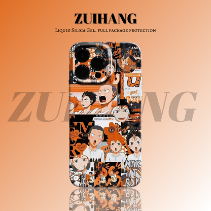 排球少年高清彩繪全包防摔菲林殼-ZUIHANG SHOP