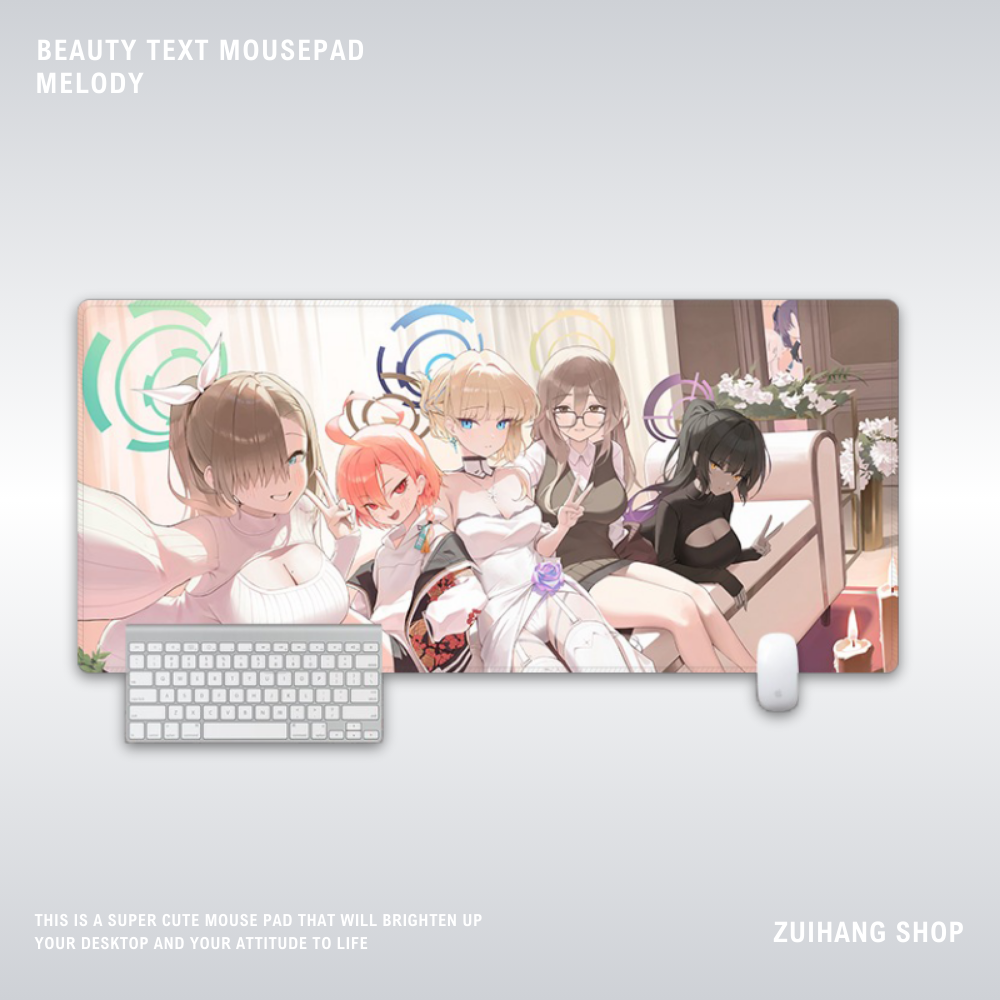 蔚藍檔案 主題桌墊 布質滑鼠墊-ZUIHANG SHOP