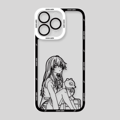 雪之下雪乃天使眼透明防摔軟殼-ZUIHANG SHOP