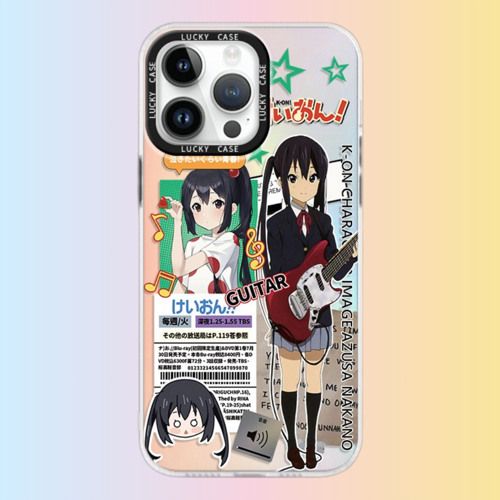 輕音少女極光鐳射防摔手機殼-ZUIHANG SHOP