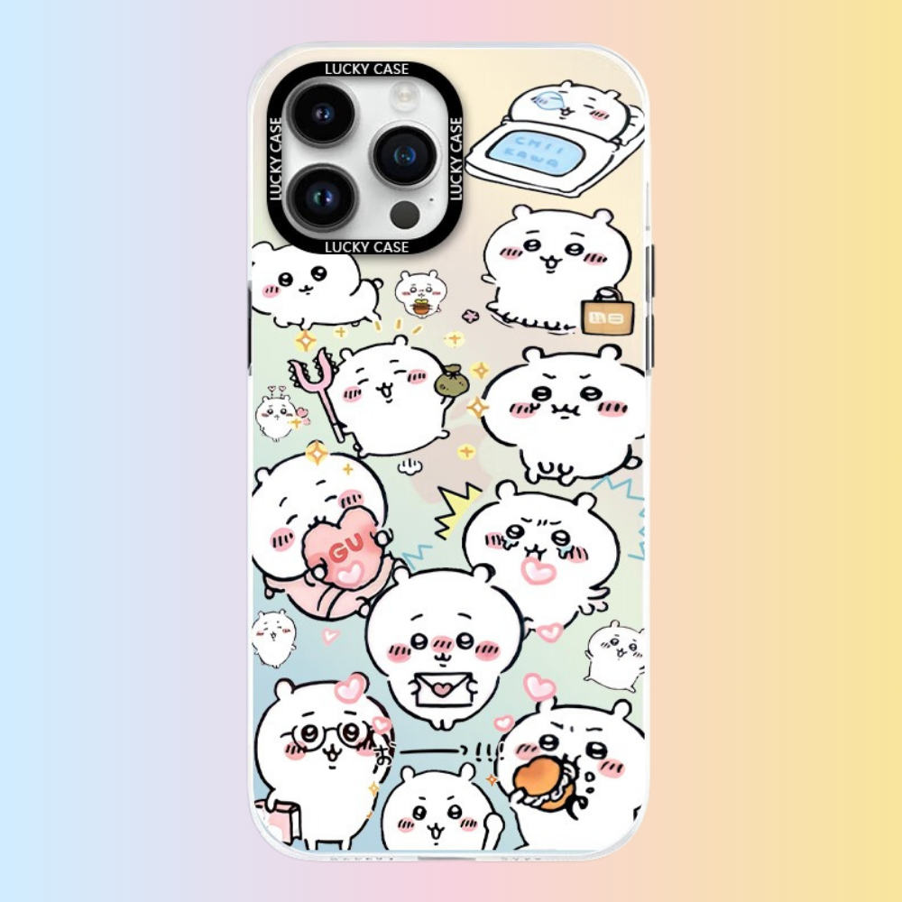 Chiikawa極光鐳射防摔手機殼-ZUIHANG SHOP