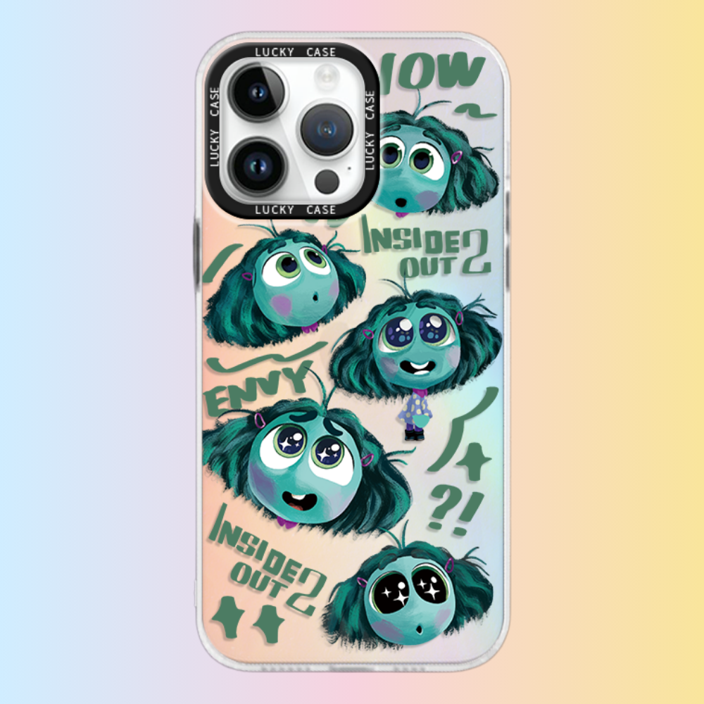 腦筋急轉彎極光鐳射防摔手機殼-ZUIHANG SHOP