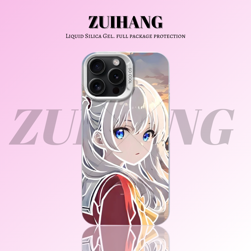 Charlotte彩銀線條漸變防摔手機殼-ZUIHANG SHOP