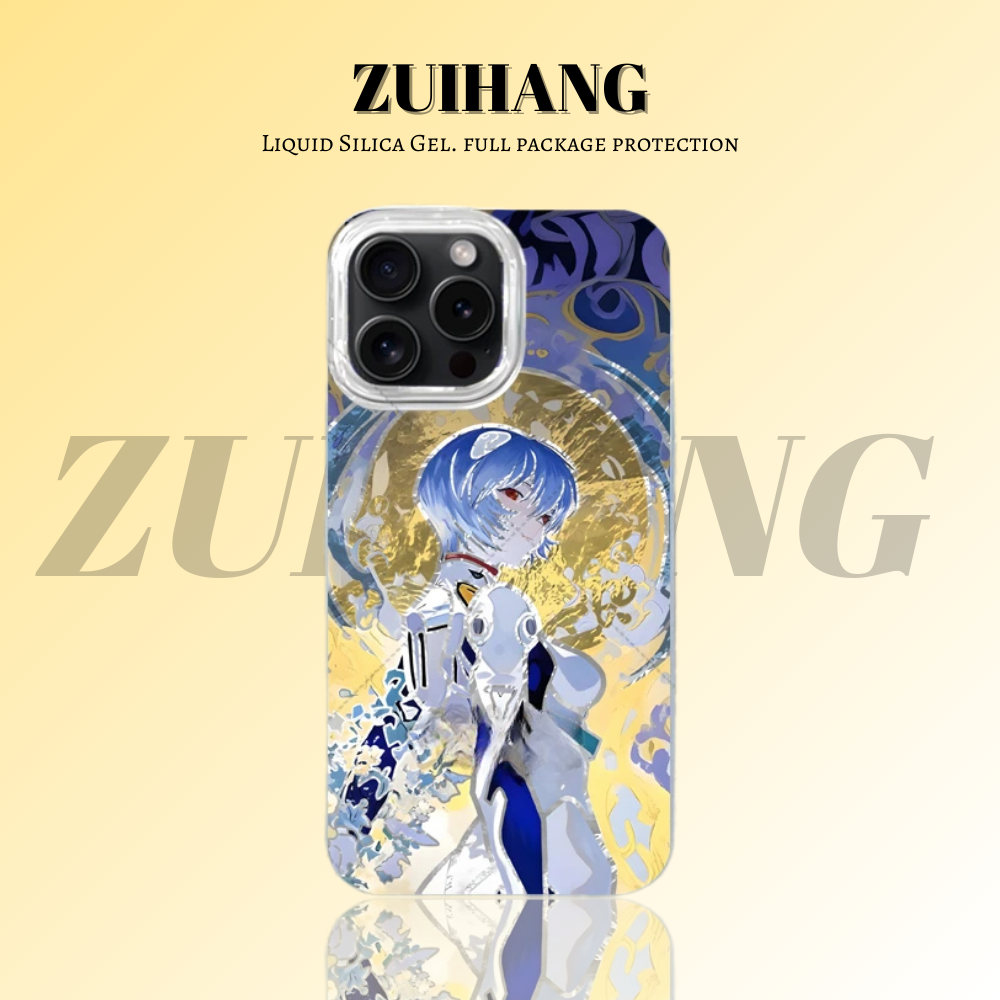 EVA新世紀福音戰士彩銀防摔手機殼-ZUIHANG SHOP
