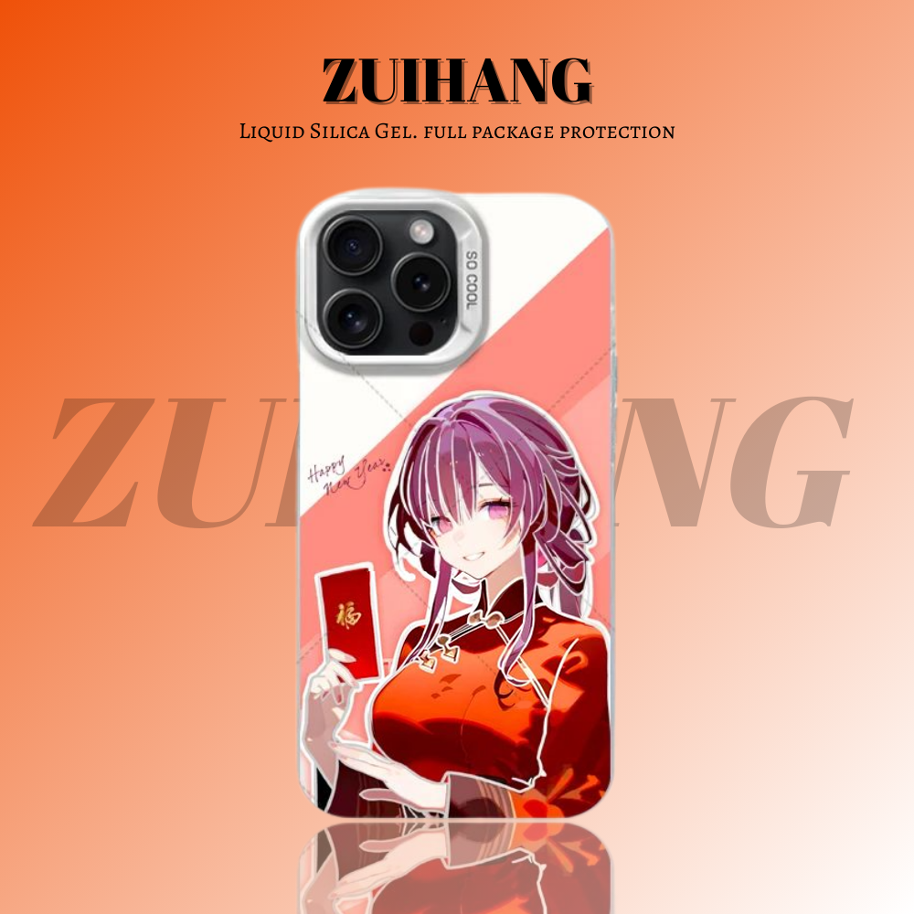 崩壞:星穹鐵道新春彩銀防摔手機殼-ZUIHANG SHOP