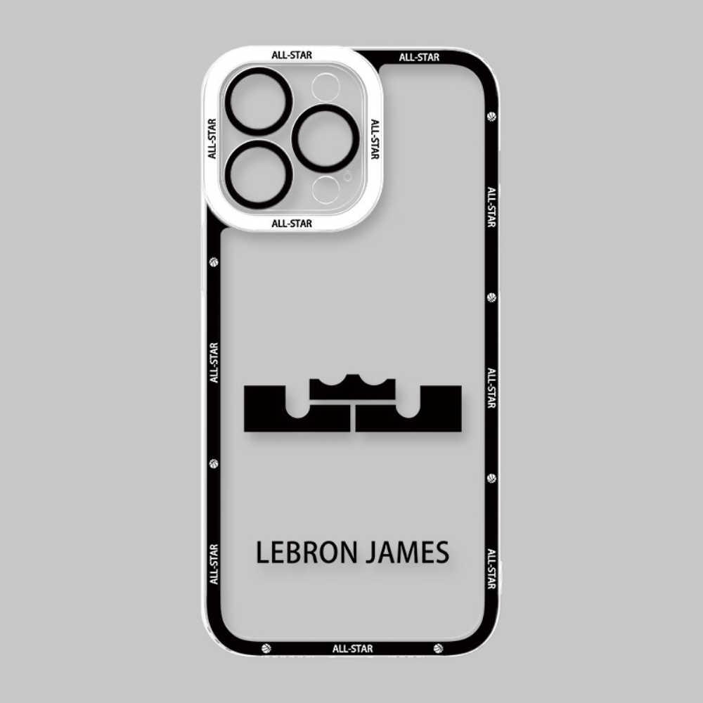 NBA隊徽天使眼透明防摔軟殼