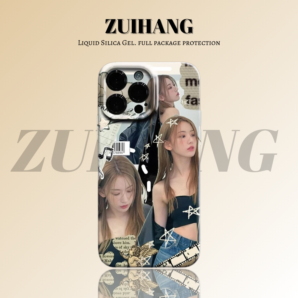 Lesserafim高清彩繪全包防摔菲林殼-ZUIHANG SHOP