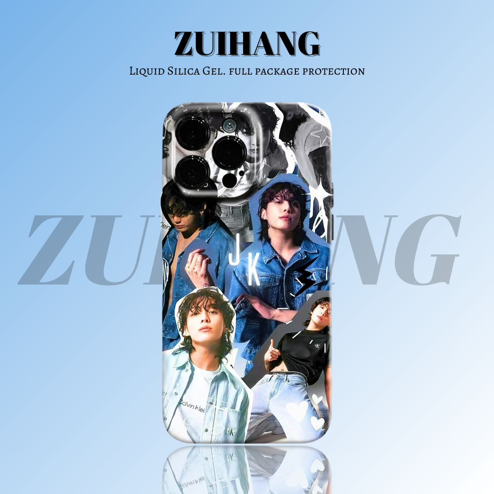 防彈少年團高清彩繪全包防摔菲林殼-ZUIHANG SHOP