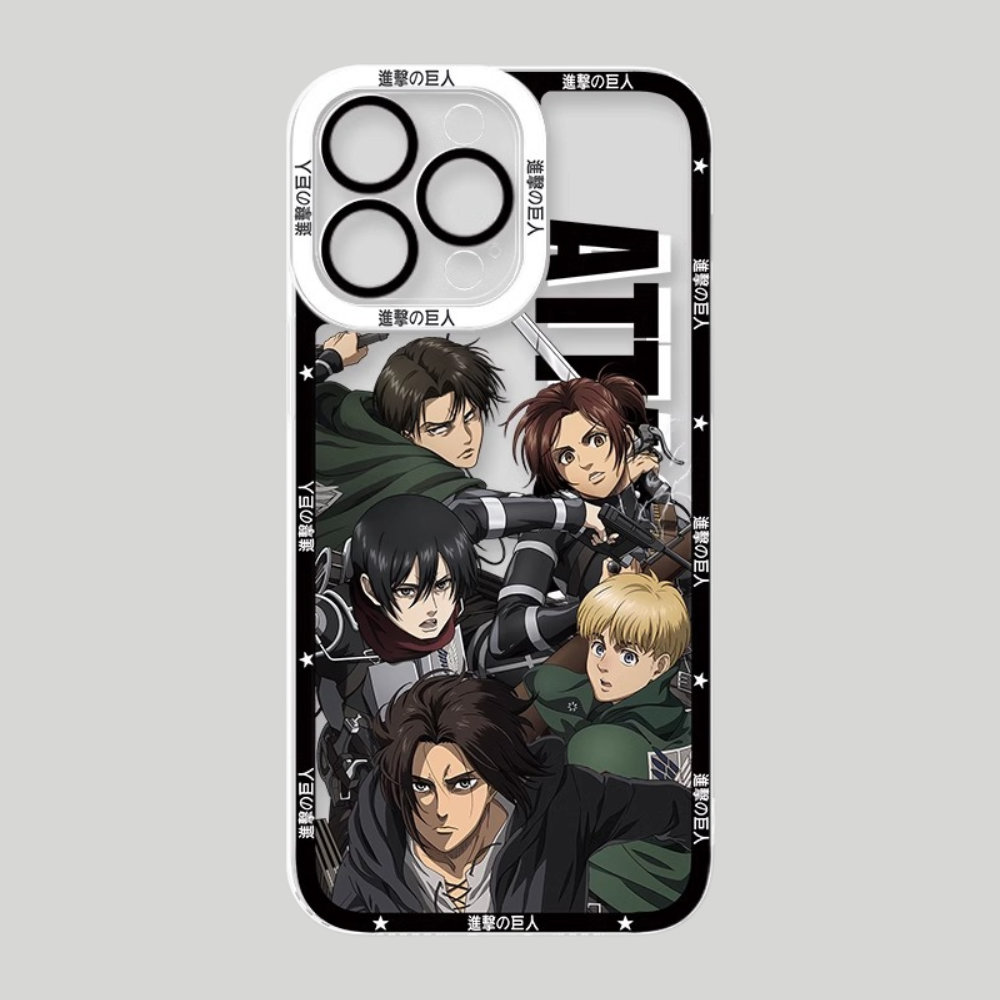 進擊的巨人天使眼透明防摔軟殼-ZUIHANG SHOP