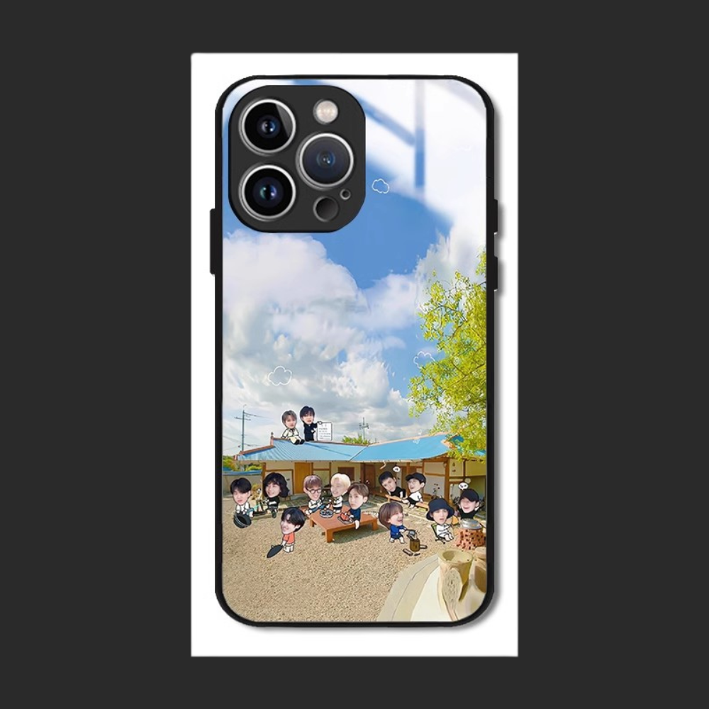 Seventeen新款高清全包防摔玻璃殼-ZUIHANG SHOP