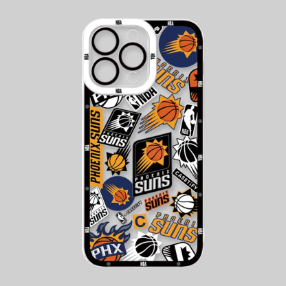 NBA隊徽天使眼透明防摔軟殼