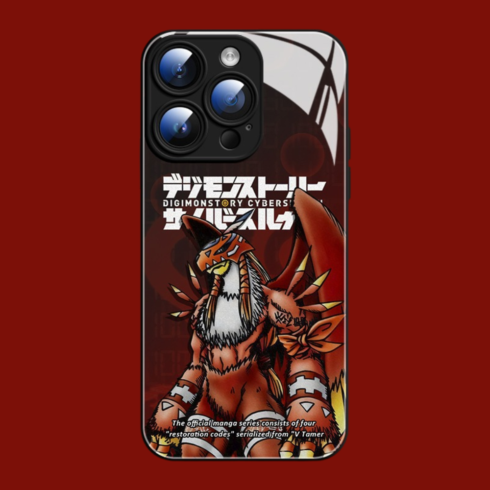 數碼寶貝新款高清全包防摔玻璃殼-ZUIHANG SHOP