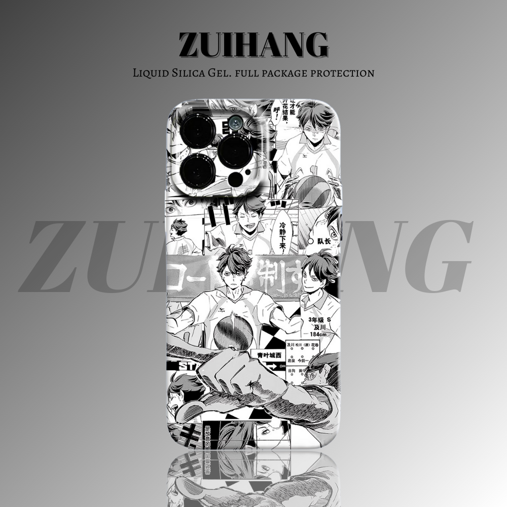 排球少年高清彩繪全包防摔菲林殼-ZUIHANG SHOP