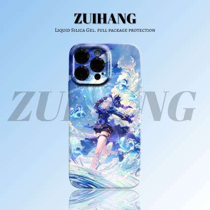 原神高清彩繪全包防摔菲林殼-ZUIHANG SHOP