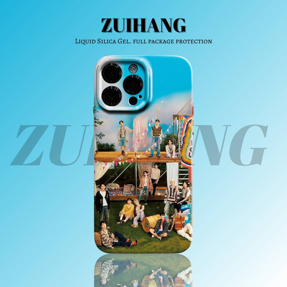 Seventeen高清彩繪全包防摔菲林殼-ZUIHANG SHOP