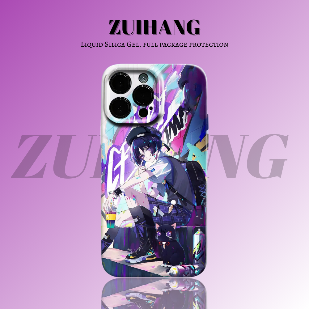 原神高清彩繪全包防摔菲林殼-ZUIHANG SHOP