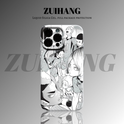 排球少年高清彩繪全包防摔菲林殼-ZUIHANG SHOP