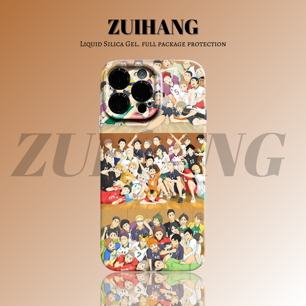 排球少年高清彩繪全包防摔菲林殼-ZUIHANG SHOP