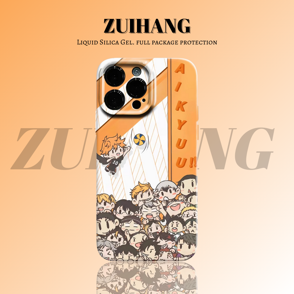排球少年高清彩繪全包防摔菲林殼-ZUIHANG SHOP