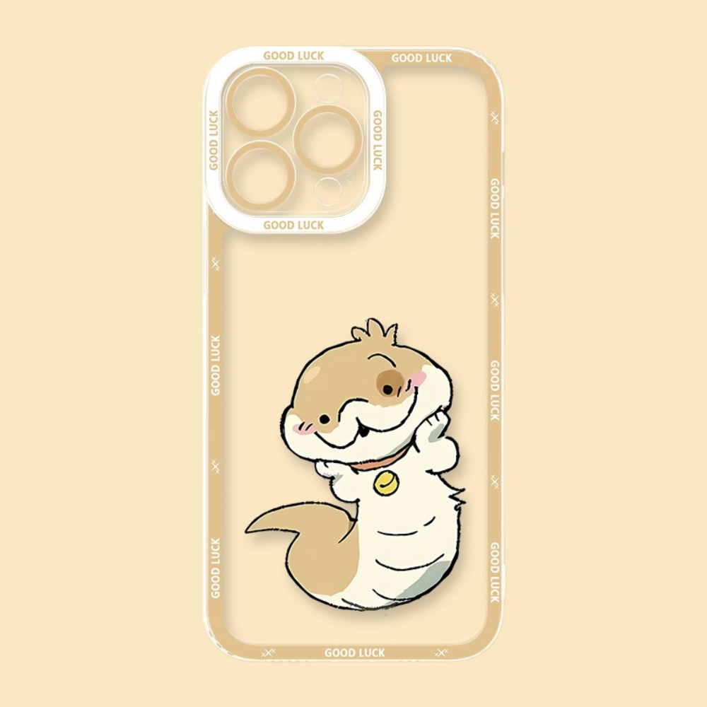 蛇狗點點天使眼透明防摔軟殼-ZUIHANG SHOP