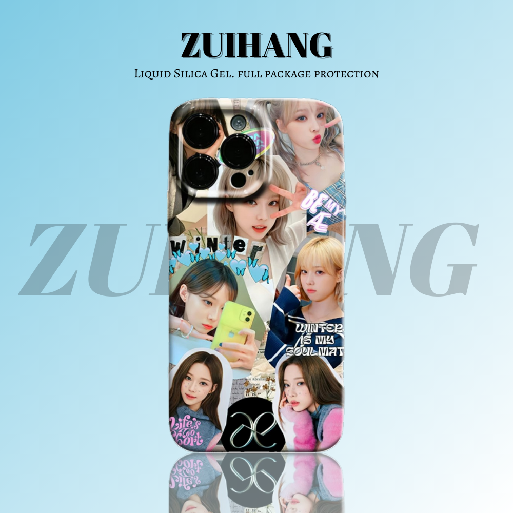 Aespa高清彩繪全包防摔菲林殼-ZUIHANG SHOP