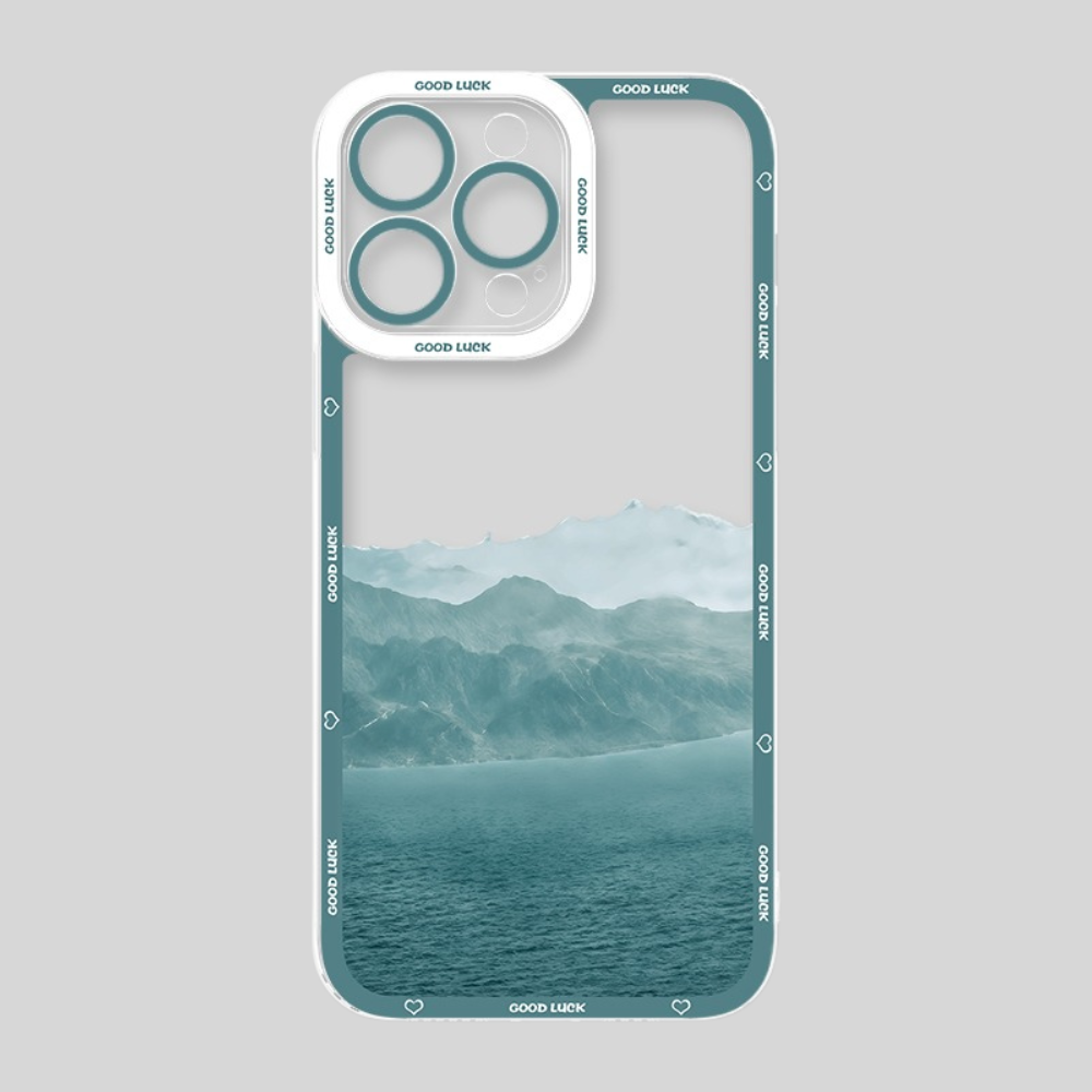 雪山風景天使眼透明防摔軟殼-ZUIHANG SHOP