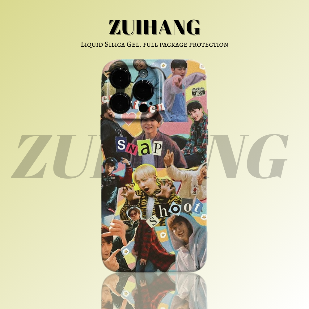 Seventeen高清彩繪全包防摔菲林殼-ZUIHANG SHOP