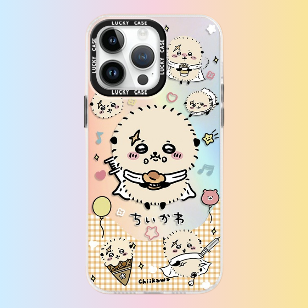 Chiikawa極光鐳射防摔手機殼-ZUIHANG SHOP