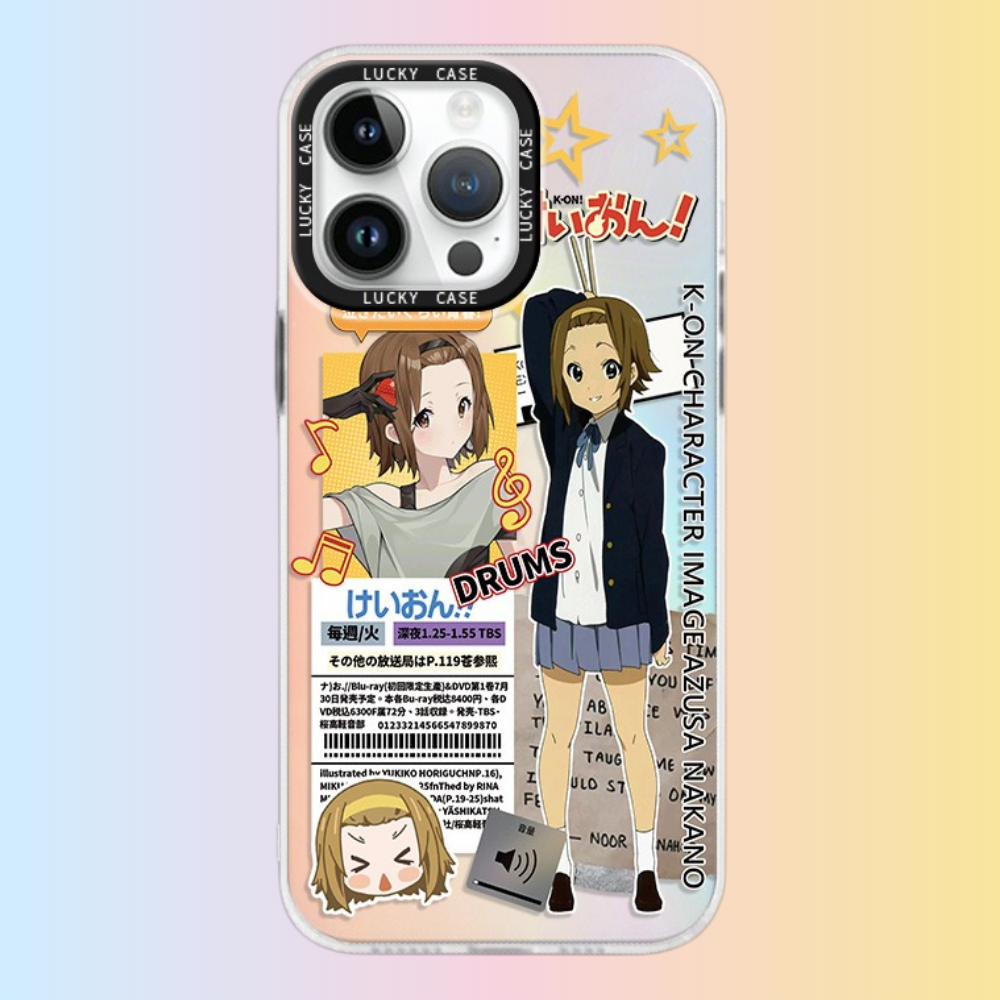 輕音少女極光鐳射防摔手機殼-ZUIHANG SHOP