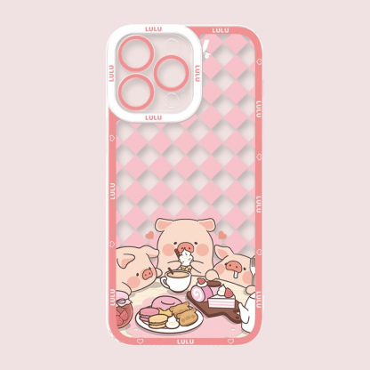 罐頭豬LuLu天使眼透明防摔軟殼-ZUIHANG SHOP