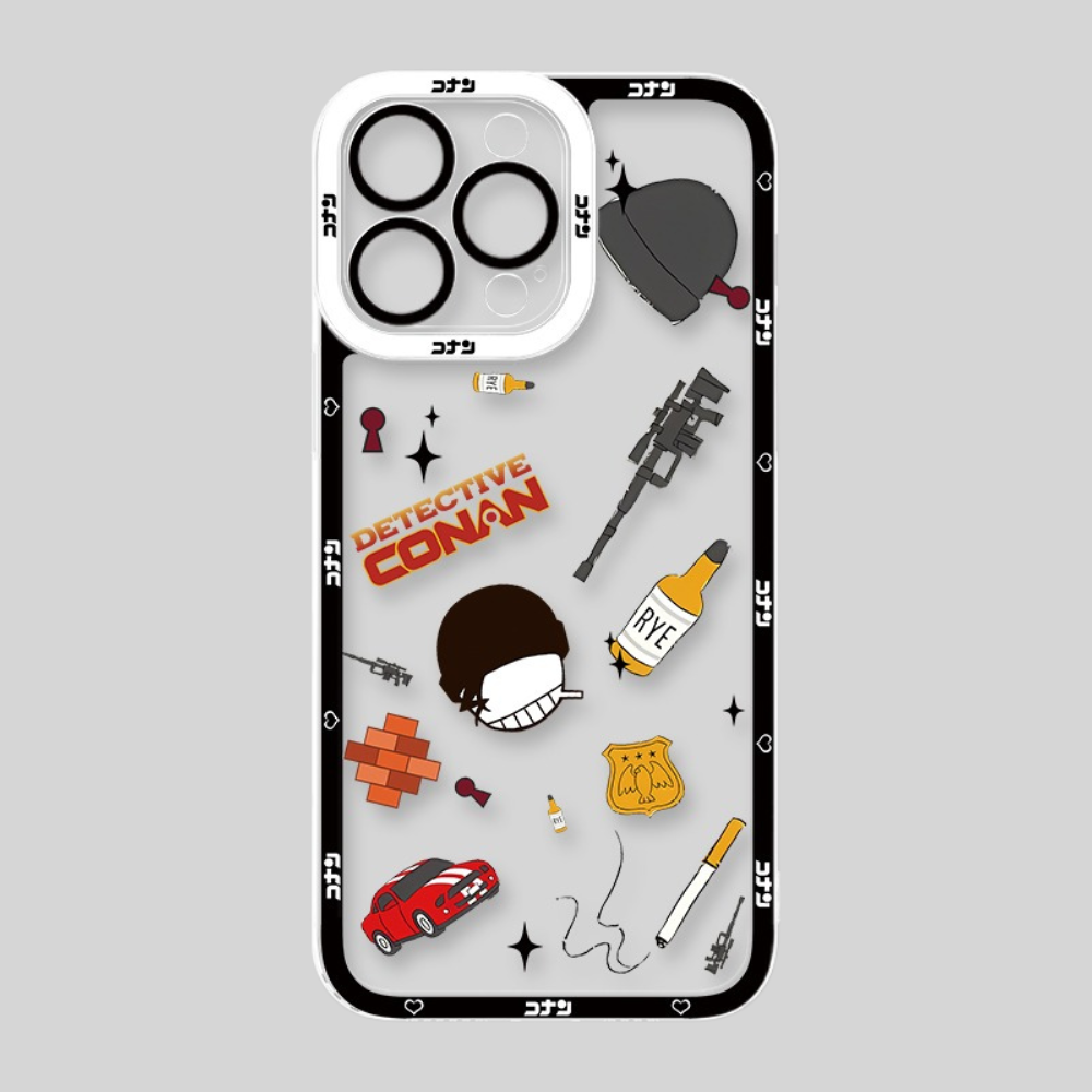 名偵探柯南天使眼透明防摔軟殼-ZUIHANG SHOP