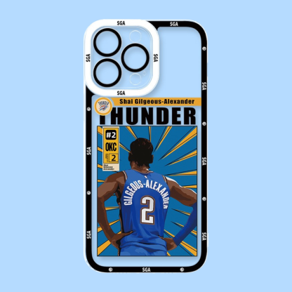 NBA球星天使眼透明防摔軟殼-ZUIHANG SHOP