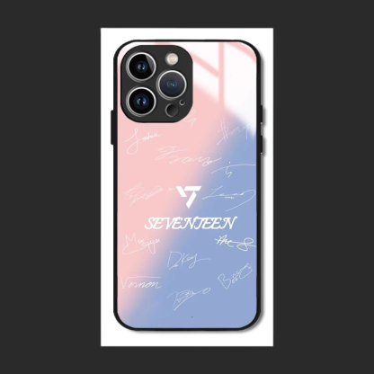 Seventeen新款高清全包防摔玻璃殼