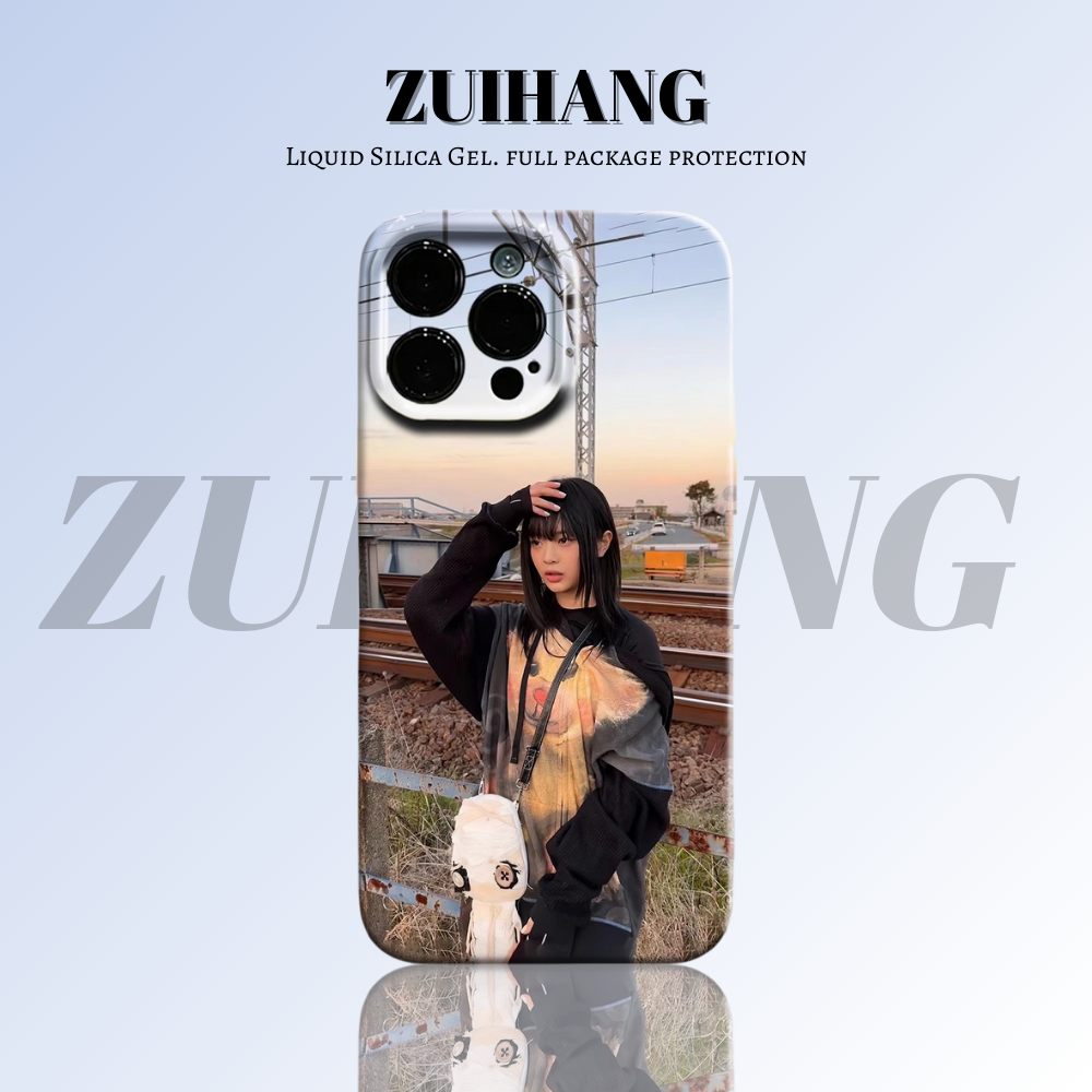 Newjeans高清彩繪全包防摔菲林殼-ZUIHANG SHOP