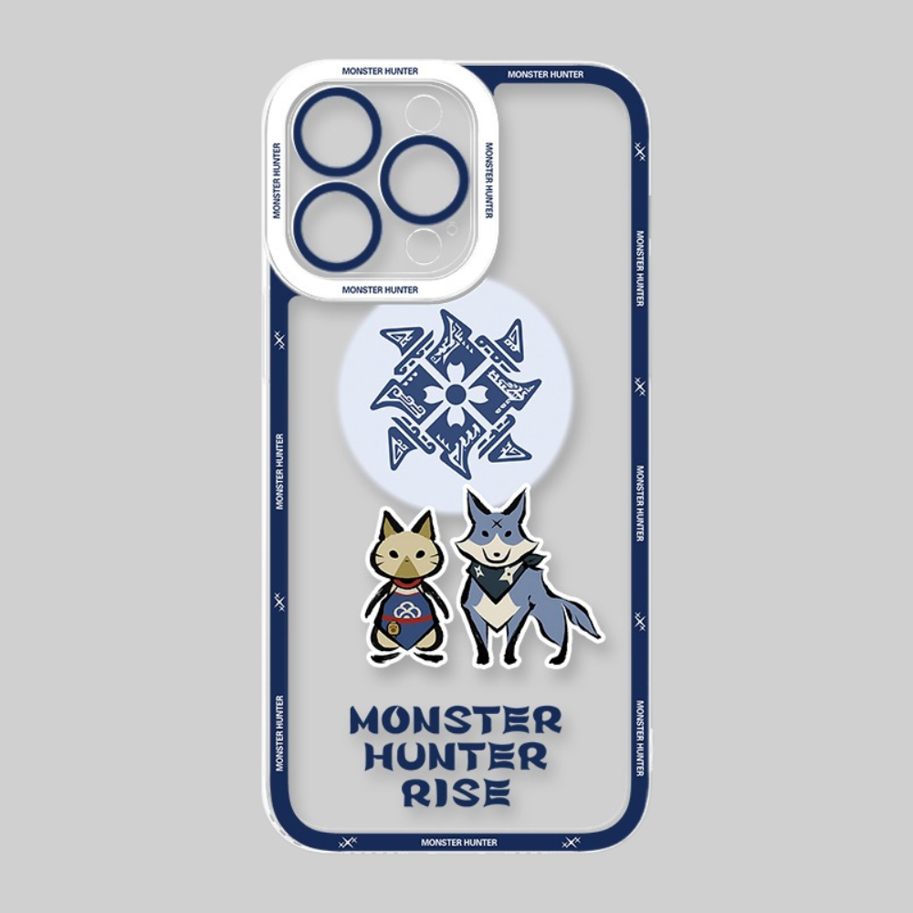 魔物獵人天使眼透明防摔軟殼-ZUIHANG SHOP