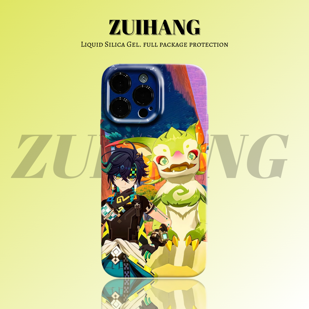 原神高清彩繪全包防摔菲林殼-ZUIHANG SHOP