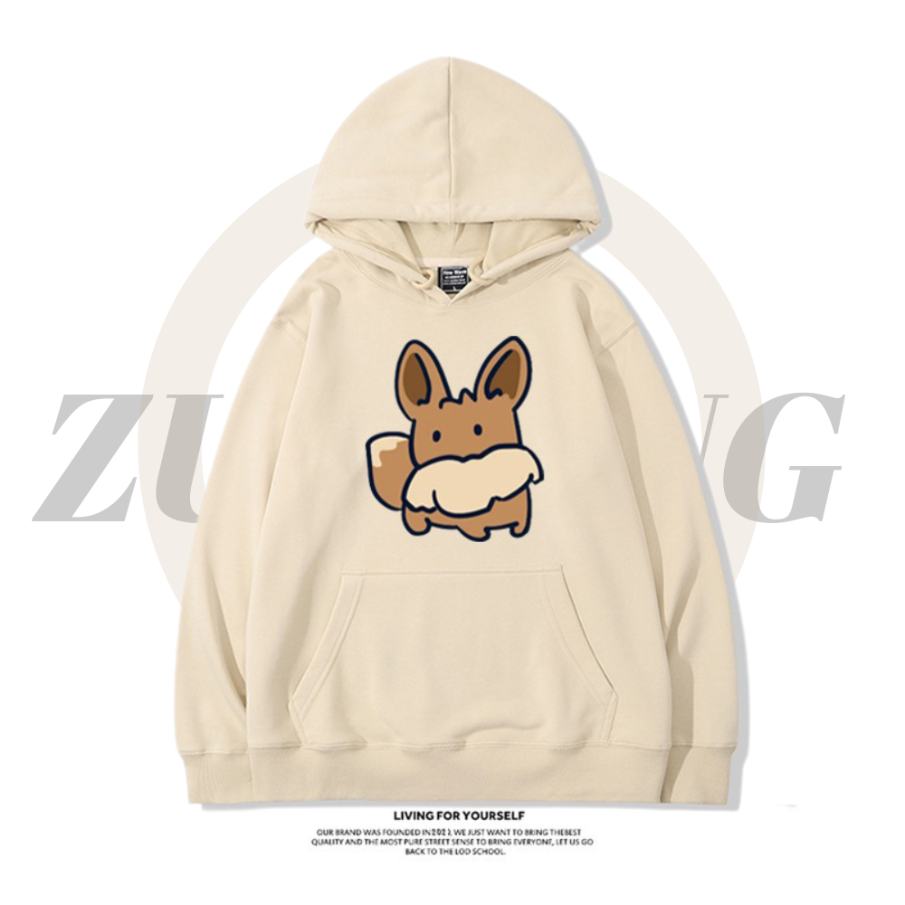 神奇寶貝新款 親子情侶 秋冬款 寬鬆連帽T-ZUIHANG