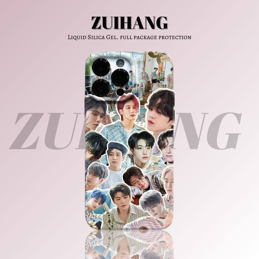 Seventeen高清彩繪全包防摔菲林殼-ZUIHANG SHOP