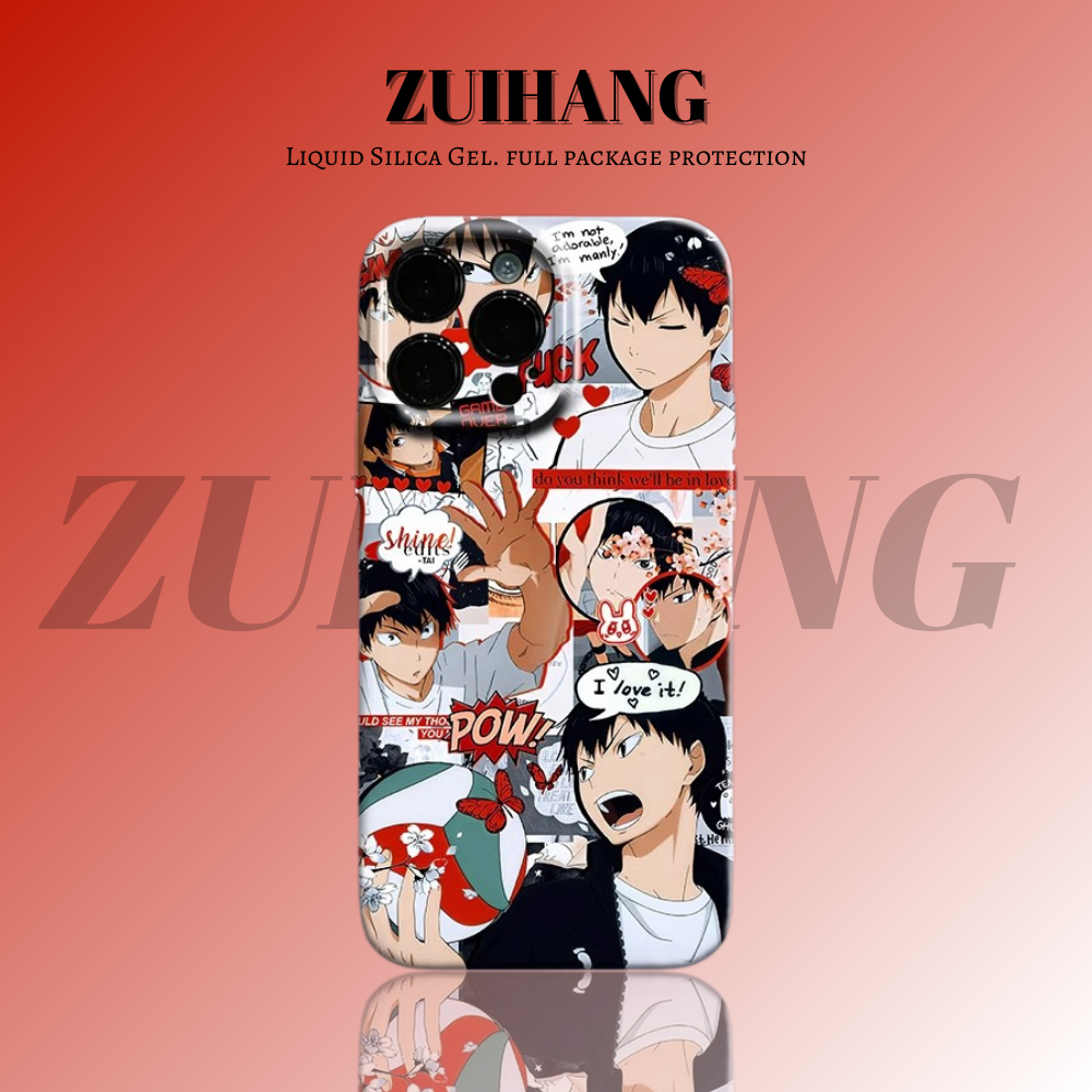 排球少年高清彩繪全包防摔菲林殼-ZUIHANG SHOP