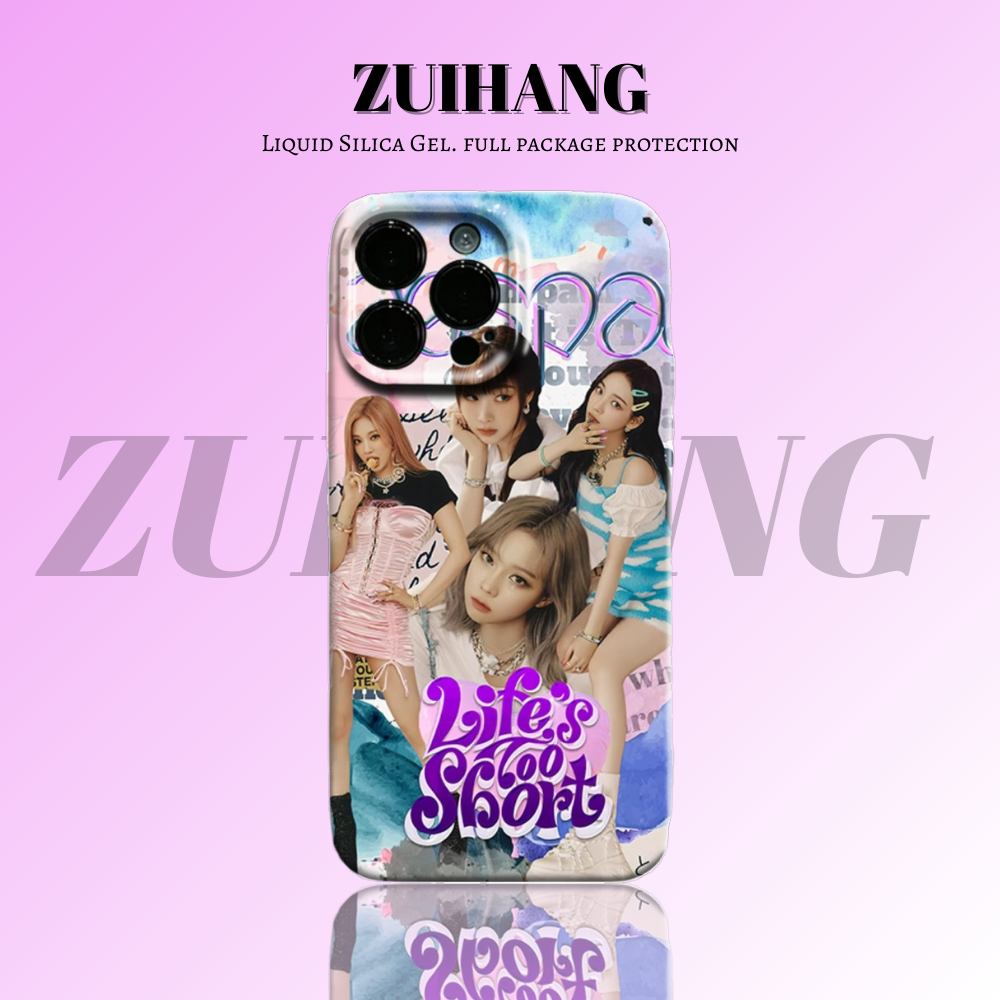 Aespa高清彩繪全包防摔菲林殼-ZUIHANG SHOP