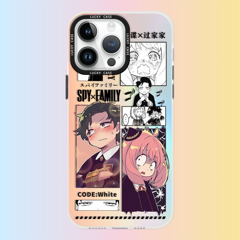 間諜家家酒極光鐳射防摔手機殼-ZUIHANG SHOP