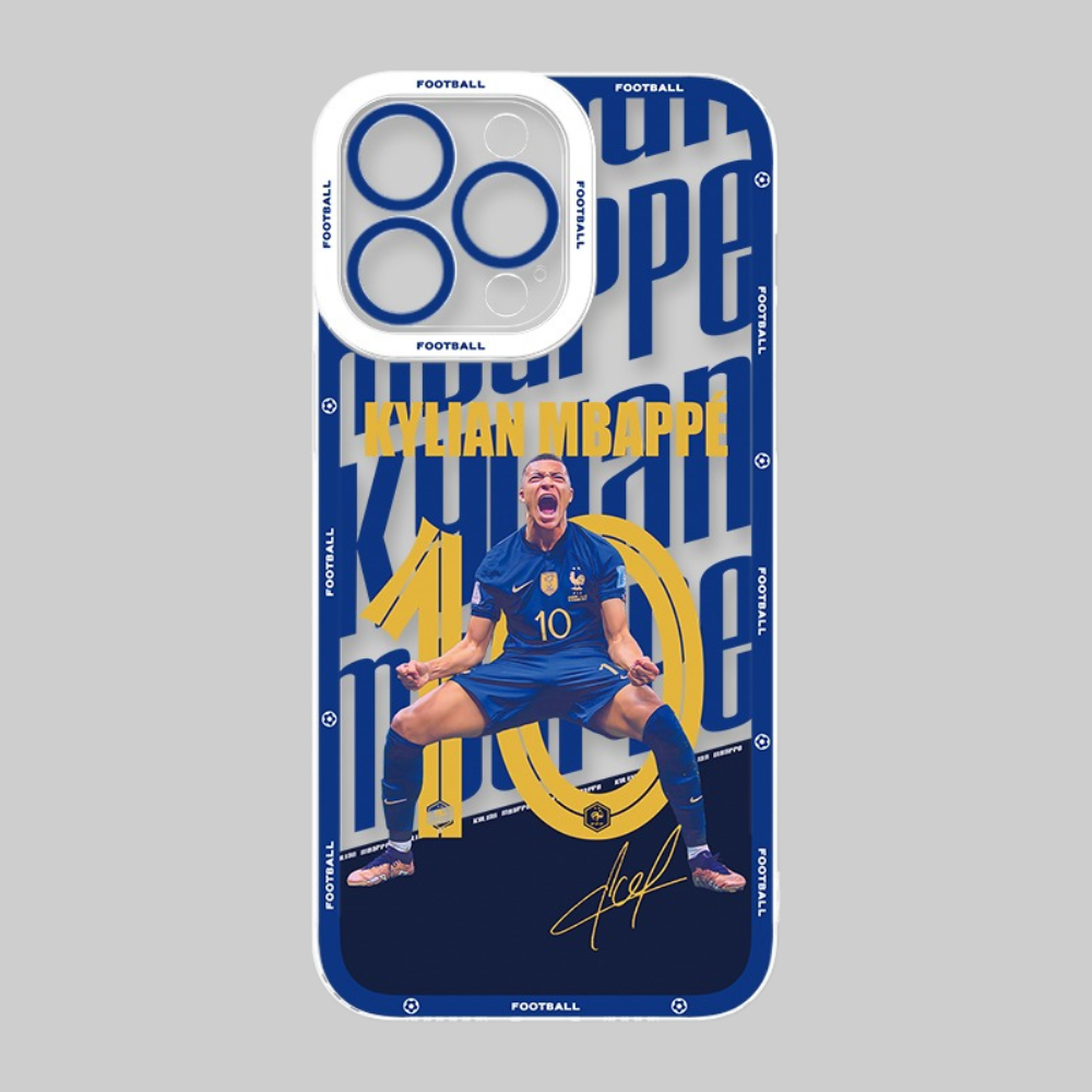 足球明星天使眼透明防摔軟殼-ZUIHANG SHOP