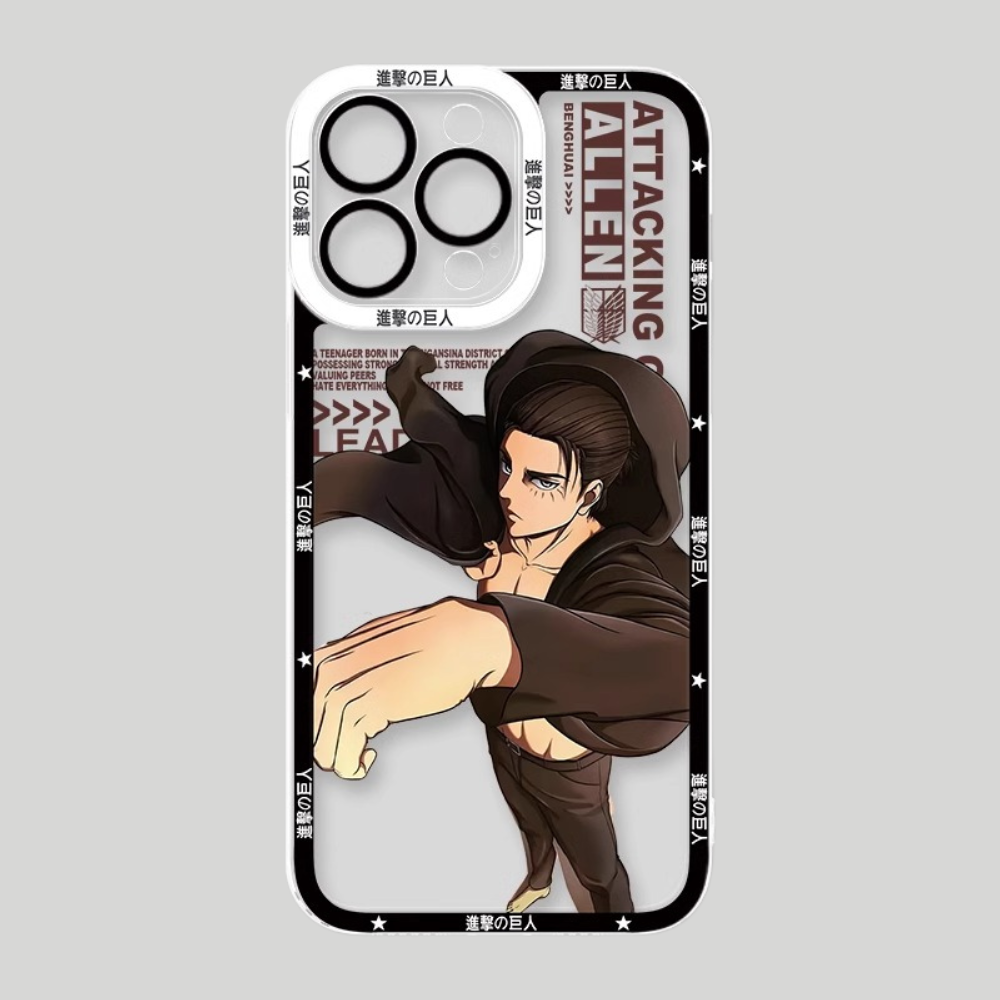 進擊的巨人天使眼透明防摔軟殼-ZUIHANG SHOP