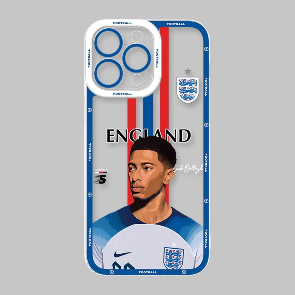 足球明星天使眼透明防摔軟殼-ZUIHANG SHOP